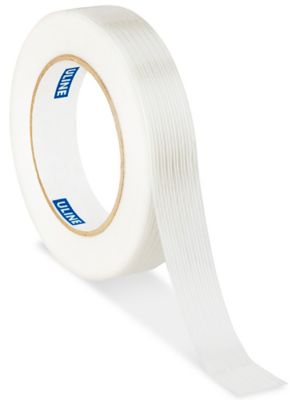 ULINE Industrial Masking Tape - 1/2 x 60 yds, Natural - 12 Rolls - S-315