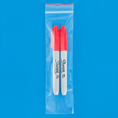 2 x 8" 2 Mil Minigrip&reg; Reclosable Bags S-2042
