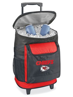 NFL Rolling Cooler - Kansas City Chiefs S-20421KAN - ULINE