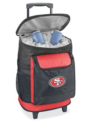NFL Rolling Cooler - San Francisco 49ers S-20421SFF - ULINE