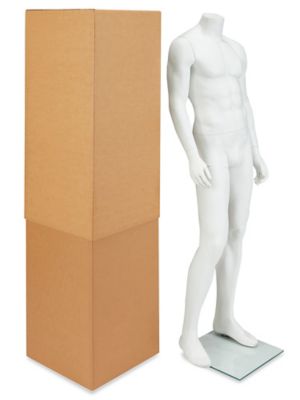 18 x 18 x 40 - 74" 2-piece Telescopic Tall Boxes S-20428