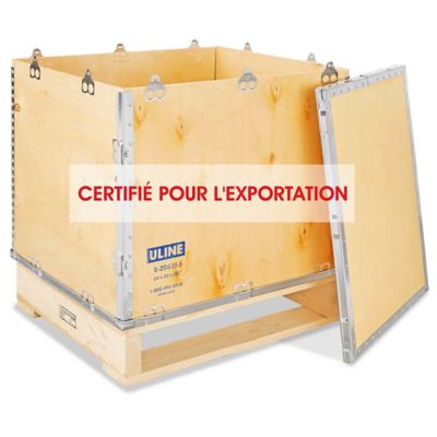 Wood Crate - 24 x 20 x 25" with Pallet S-20435