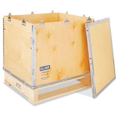 Wood Shipping Crates, Plywood Shipping Boxes in Stock - ULINE.ca