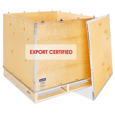 Wood Crate - 40 x 40 x 40" with Pallet S-20436