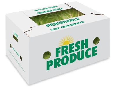 Wax Produce Box Skid Lot - 1.8 Bushel S-20443S