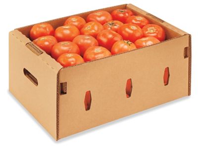Tomato Box Skid Lot - 25 lb S-20444S - ULINE