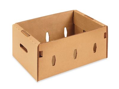 Tomato Boxes - 25 lb S-20444 - ULINE