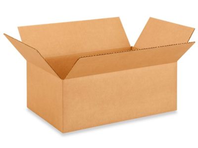 16 x 10 x 6" Lightweight 32 ECT Corrugated Boxes S-20465