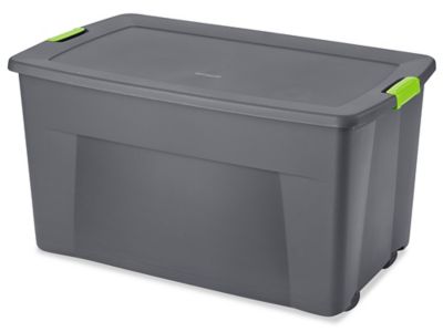 Latch Storage Totes - 37 x 21 x 19 1/2, 45 Gallon