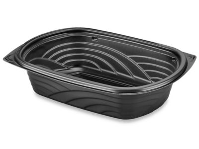 Black Base for Two-Piece Take-Out Containers - 32 oz S-20514