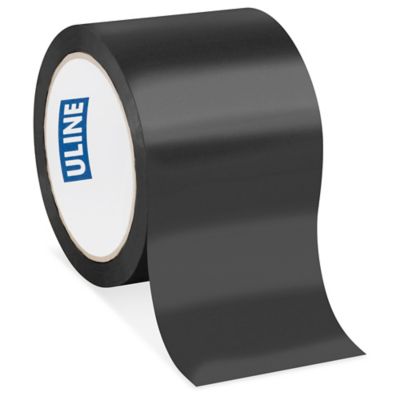 Cinta adhesiva negra resistente, 1.88 pulgadas 50 yardas, impermeable, sin  residuos, desgarrable, gran resistencia máxima, cinta adhesiva para uso en