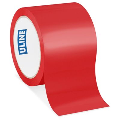 Color Coded Tape 3" x 55 yds, Red S2051R Uline