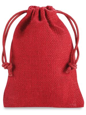 Luxury Cranberry Small and Large Jute Gift Bags – Decorasian