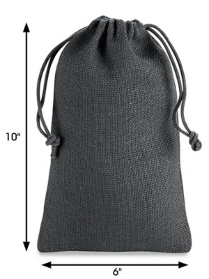 Black Bags Drawstring