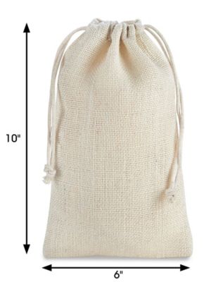 Uline burlap online bags