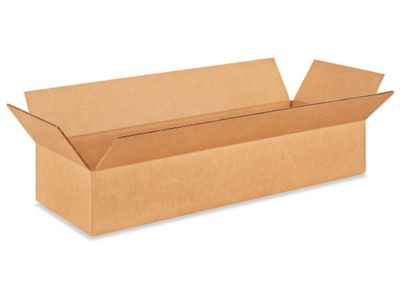 24 x 8 x 4" Long Corrugated Boxes S-20535