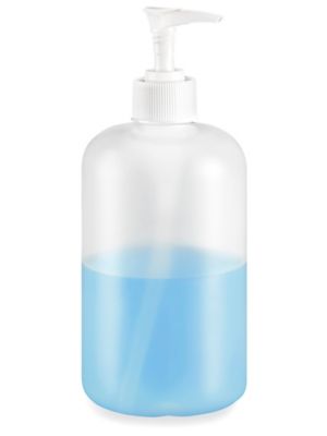 Boston Round Pump Bottles - 16 oz S-20553