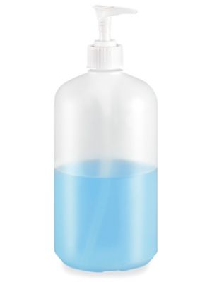 Boston Round Pump Bottles Bulk Pack - 32 oz S-20554B