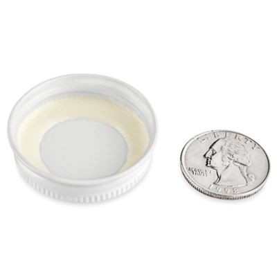 Steel Caps Bulk Pack - 38/400, White S-20559B