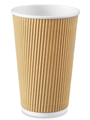  Uline Ripple Cups - 16 oz