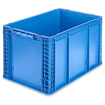 Straight Wall Container - 24 x 15 x 14 1/2", Blue S-20580BLU