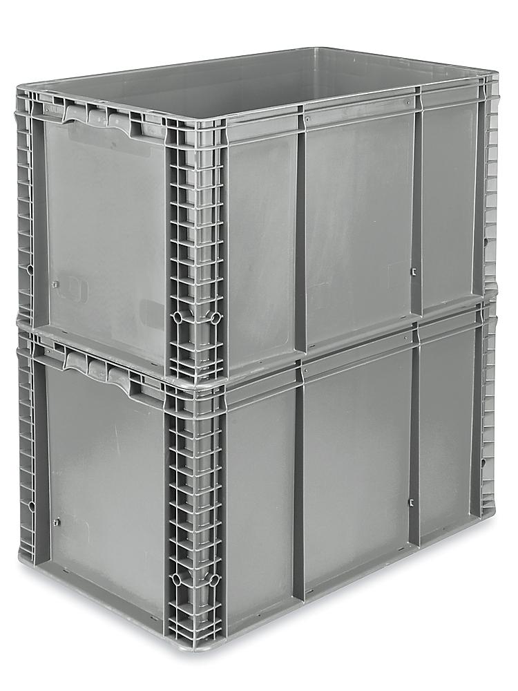 Details about   Orbis Ns02415-5. 1 Pk Gray Gray Straight Wall Container 24 In X 15 In X 5 In H 