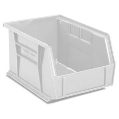 Plastic Stackable Bins - 9 1/2 x 6 x 5