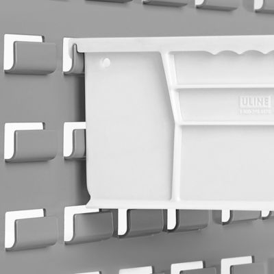 Plastic Stackable Bins - 9 1/2 x 6 x 5