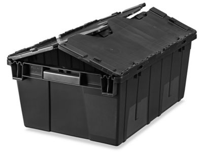 Plastic Storage Container - 30 x 19 x 14, 90 Quarts - ULINE - Carton of 4 - S-25104