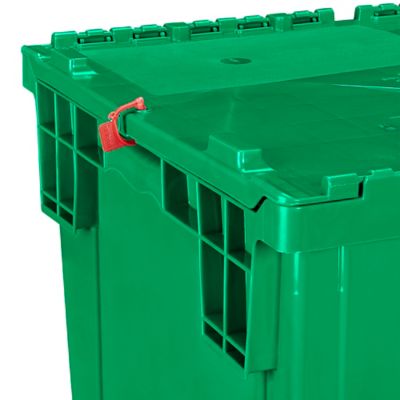 Clear Storage Boxes - 26 x 16 x 14 S-14600 - Uline