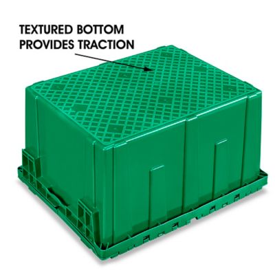 Plastic Storage Container - 30 x 19 x 14, 90 Quarts S-25104 - Uline