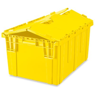 Clear Industrial Totes - 26 x 19 x 14 S-23361 - Uline