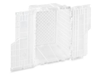 Clear Industrial Totes - 26 x 19 x 14