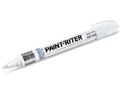 910906-7 Markal Permanent Paint Marker, Paint-Based, Whites Color