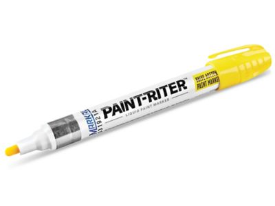 Markal Yellow Paint-Riter + Oily Surface Liquid Paint Marker, Model# 97081