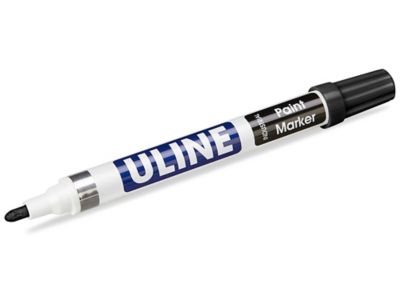 Uni® Paint Markers - Black S-19423BL - Uline