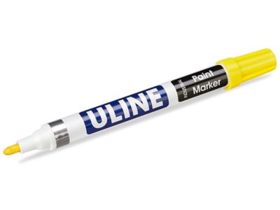 Marsh® Paint Markers - Yellow H-257Y - Uline