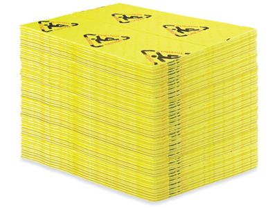 Hi-Vis Sorbent Pads - 15 x 19", Medium S-20629