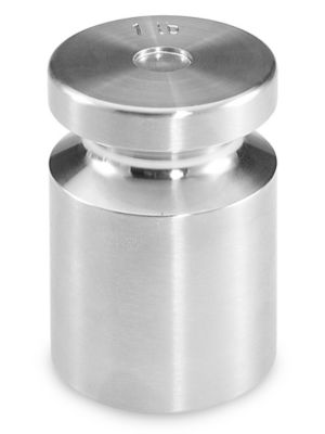 Stainless Steel Weight with NIST Traceable Certificate - Class 5, 1 lb S-20642