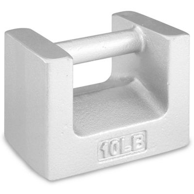 Cast Iron Weight with NIST Traceable Certificate - Class 7, 10 lb S-20645