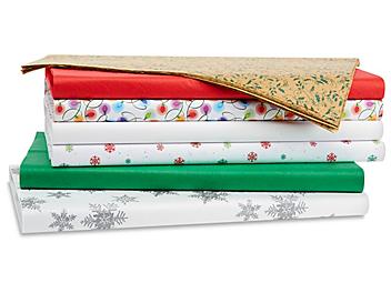 Assortment Pack Tissue Paper Sheets - 20 x 30", Holiday S-20669