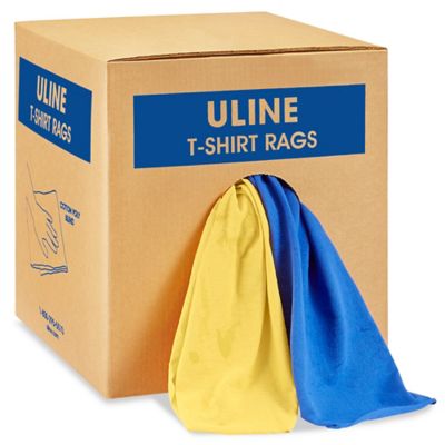Unitex® T‑Shirt Rags, Assorted Colors, 50 lbs