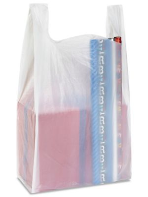 Extra Large Plastic Bags, Jumbo Plastic Shopping Bags in Stock - ULINE