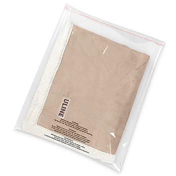 Resealable Suffocation Warning Bags - 1.5 Mil, 22 x 24" S-20698