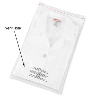 Buy 8″ X 4″ X 13″ 0.7 mil LDPE Hole Vented Produce Bags