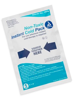 Instant Ice Packs - 5 x 9 S-20720 - Uline