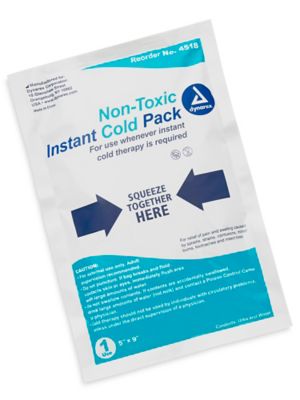 Instant Ice Packs - 4 x 5 S-11477 - Uline