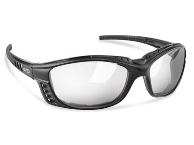 Livewire™ Safety Glasses Black Frame Clear Lens S 20722bl C Uline