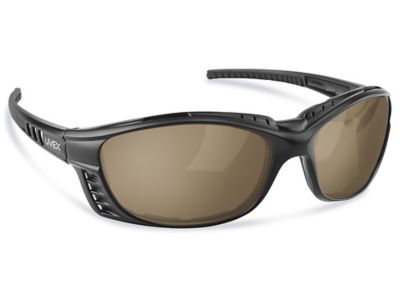 Livewire&trade; Safety Glasses - Black Frame, Smoke Lens S-20722BL-SM