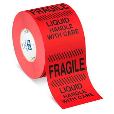 Fragile Stickers INOOMP 1000-Pack - Handle With Care Warning Labels For ...